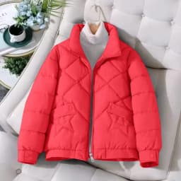 Winter Jacket Women's Stand collar Cotton Warm Coat Korean Loose Ladies Thicken Short Coat Solid Casual Student Jackets Female