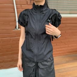 Karrram Japanese Y2k Cargo T-shirt Korean Popular Short Sleeve Zipper Tops Vintage 2000s Sun Protection Thin Jacket High Street
