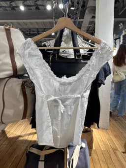 Sweet Lace-up Camisoles Blouse Women Summer Lace Trim Square Collar Short Sleeve White Tank Tops Preppy Style Cute Crop Top Y2k