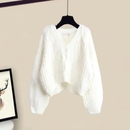 New Women Spring Autumn Cartoon Knit Tops Denim Sleeveless Dress 1 or 2 Piece Set Lady Casual Sweater Overalls Dresses Suit 2024
