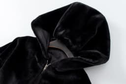 Fashion Zipped Up Coat Women's Hooded Outwear Female 2025 Winter Lamb Fur Fleece Coat Y2k Korean Fashion Vintage Crop Jackets