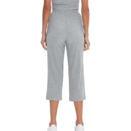 Knitted 94% Cotton Women's Pants Casual Loose Elastic High Waist Wide Leg Trousers With Pockets Sweatpants Pantalones De Mujer