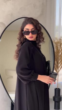 Long Abayas for Women Commuter Street Kaftan Plus Size Casual Abayas Solid Color Muslim Dress Women Musulmane Vestidos Largos