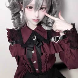 Gothic Women's Clothing Shirt Long Sleeve Lolita Blouse Japanese Bow Tie Sweet Cute Tops Design Streetwear Y2k Retro Blouse New