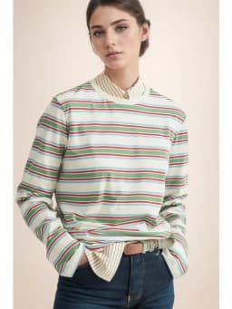Hirsionsan Polo Neck T Shirt Women Soft Chic Tees 95% Cotton Jumper Clothes Loose Casual Pullover 2025 Summer New Crop Tops