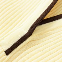 KEYANKETIAN Summer New Women's Striped Polo collar Sleeveless Knitted Top Preppy Style Slim Thin Knit Vest Threaded Pullover