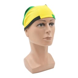 Square Running Headband Scarf Jamaica Flag Bandana 100% Cotton Biker Cycling Head Wrap Cowboy Kerchief Men Women Neck Accessary