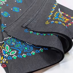 Cotton Cartoon Geometric Scarf Digital Print Bandana for HipHop Dance Cycling Casual Streetwear Multi-Functional Unisex Headwear