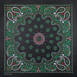 Cotton Cartoon Geometric Scarf Digital Print Bandana for HipHop Dance Cycling Casual Streetwear Multi-Functional Unisex Headwear