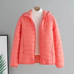 Women Jacket Autumn Winter Parkas 2024 New Female light Thin Down Cotton Coat Ladies Casual Hooded Short Warm Basic Overcoat