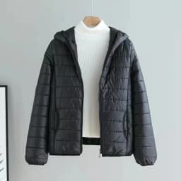 Women Jacket Autumn Winter Parkas 2024 New Female light Thin Down Cotton Coat Ladies Casual Hooded Short Warm Basic Overcoat