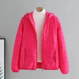 Women Jacket Autumn Winter Parkas 2024 New Female light Thin Down Cotton Coat Ladies Casual Hooded Short Warm Basic Overcoat