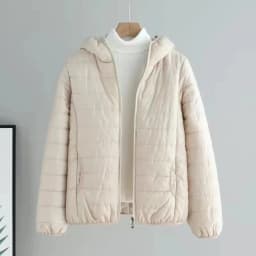 Women Jacket Autumn Winter Parkas 2024 New Female light Thin Down Cotton Coat Ladies Casual Hooded Short Warm Basic Overcoat