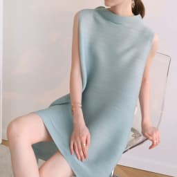 ALSEY Pleated Summer Classic Women's Dresses Loose Plus Size Sleeveless Design Dresses 2025 Spring New