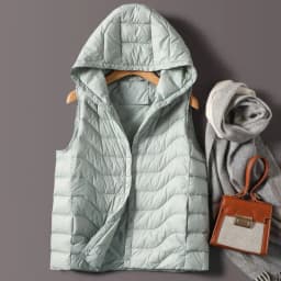 New2026 Autumn Winter Korean Hooded Down Cotton Vest Women Long Loose Casual Sleeveless Warm Waistcoat Female Parkas Jacket Tops