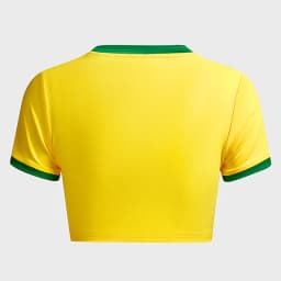 O-Neck Short Sleeve Slim Baby Tees Y2K Grunge Casual Crop Tops Jamaica Letter Printed Streetwear Gothic Women's T-shirts Summer