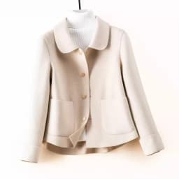 High-Quality Double-Sided Woolen Coat For Women 2024 New Short Temperament Doll Neck Mother's Outfit Woolen Coat Female Red Came