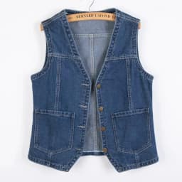 Women Vintage Denim Waistcoat Jacket 2026 Spring New Female Short Slim Sleeveless Coat Vest 6XL Single Breasted Solid Casual Top
