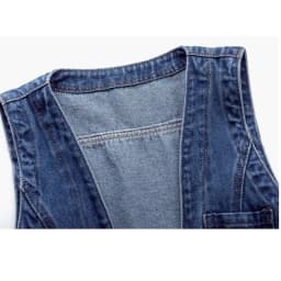 Women Vintage Denim Waistcoat Jacket 2026 Spring New Female Short Slim Sleeveless Coat Vest 6XL Single Breasted Solid Casual Top