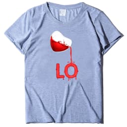 King Queen Couples T Shirt Pour Heart Print Couple Tshirt Summer Fashion Woman T-shirt Casual O-Neck Tops Lovers Tee Shirt