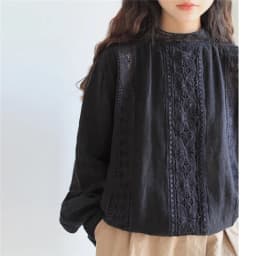 Johnature New Mori Linen Loose Hollow Out Women Shirts 2023 Spring Autumn Loose Vintage Solid Color Female Blouses