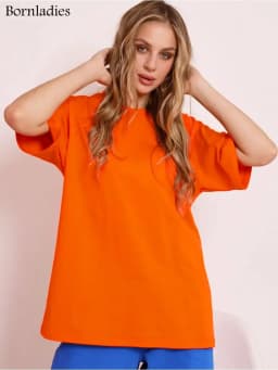 Bornladies 2025 Women's Summer 100% Cotton T-shirt Bottoming Basic Fashionable Solid Lady Short Sleeve Loose Tops Shirts