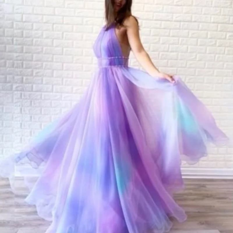 Women Summer Halter Neck Open Back Sleeveless Pleated Slim Maxi Dress Sexy Beach Party Club Long Dresses New