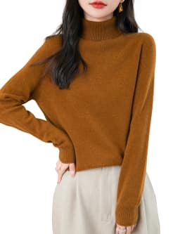 100% Merino Wool Sweater Women Wool Pullover Winter Sweater Warm Knitwear Wool Turtleneck Soft Wool Jumper Women Knit Sweater Au