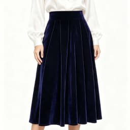 SISHION 2026 New Women Autumn Winter Skirt Pockets SS0032 Black Blue A Line Retro Vintage High Waist Long Midi Velvet Skirt