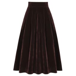 SISHION 2026 New Women Autumn Winter Skirt Pockets SS0032 Black Blue A Line Retro Vintage High Waist Long Midi Velvet Skirt