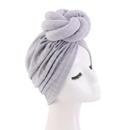 African Print Women Large Flower Stretch Turban Hat Headwrap Bonnet Hat Wedding Party Headwear Lady Muslim Hijab Hat Head Cover