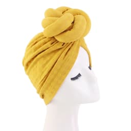 African Print Women Large Flower Stretch Turban Hat Headwrap Bonnet Hat Wedding Party Headwear Lady Muslim Hijab Hat Head Cover