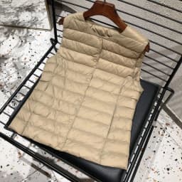 Female 90% White Duck Down Ultra Lightweight Packable Warm Down Liner Vest 2026 New Women Sleeveless Puffer Jacket
