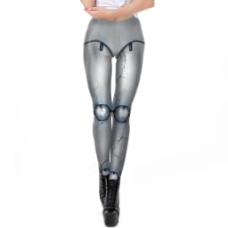 NADANBAO Skull Leggings Woman Halloween Party Trousers Festival Holiday Streetwear Female Mid Wasit Tight Pants Women's Bottom