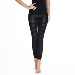 High Waist Leggings Women Sculpting Firm Control Leg Tummy Flat Skinny Slimming Tights Thigh Slimmer Footless Pants Stretchy