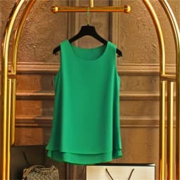 Women Tank Top White Blue Red Chiffon Summer O Neck Sleeveless Tops Vest Shirts Female Office Work Tops Fashion Clothing