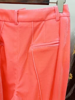HIGH STREET Newest FW 2026 Designer Runway Suit Set Women's Single Button Velvet Lapel Blazer Flare Pants Set