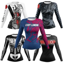 Fashion 3D Printed Comics MMA T-Shirt Women Compression Long Sleeve Fashion Bjj Rashguard Boxing Cosplay Costume Sport T Shirts