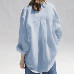Casual 100% Linen Women Shirt Oversized Turn Down Collar Long Sleeve Elegant And Vintage Women'S Blouses Blusa Feminina