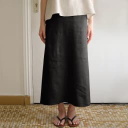 100% Linen Long Skirts For Women Skirts Casual High Waist Back Zipepr A-Line Female Skirt With Lining Faldas Largas Mujer