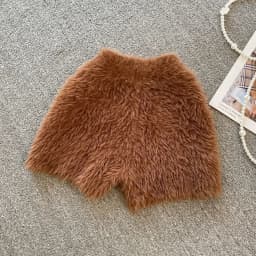 Autumn Winter New Knitted Shorts Women Korean High Waist Bottoms Causal Fashion Warm Sweater Short Femme