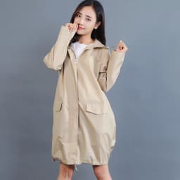 Men's and Women's Waterproof and Windproof Hooded Outdoor Hiking, Leisure and Fashionable Windbreaker Raincoat and Rain Gear