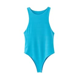 2024 summer solid sexy bodycon women bodysuits female 4 color green slim casual bodysuit chic lady club short playsuits femme