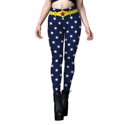 NADANBAO 2025 America Independence Day Costumes Women Push Up Fitness Leggings 3D Stars Printed Casual Trousers Lady Sexy Tights