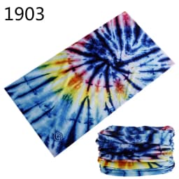 1851-1900 Flower Leaf Print Bandana Neck Gaiter Face Shield Sport Camping Cycling Outdoor Fishing Magic Scarf Men Women Masks