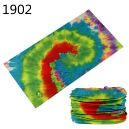 1851-1900 Flower Leaf Print Bandana Neck Gaiter Face Shield Sport Camping Cycling Outdoor Fishing Magic Scarf Men Women Masks