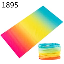 1851-1900 Flower Leaf Print Bandana Neck Gaiter Face Shield Sport Camping Cycling Outdoor Fishing Magic Scarf Men Women Masks
