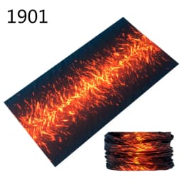 1851-1900 Flower Leaf Print Bandana Neck Gaiter Face Shield Sport Camping Cycling Outdoor Fishing Magic Scarf Men Women Masks