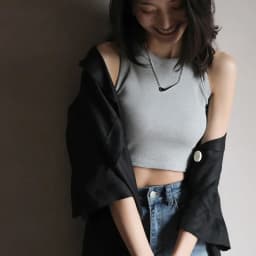 DOIAESKV White Tank Tops Women Summer Sexy Crop Tops Femme Casual Fitness Short Black Vest Off Shoulder Women Camisole Tops Tees