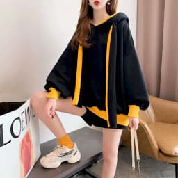 Fleece Thicken Hoodies Women Autumn/winter 2025 Fashion Korean Loose Large Size Hooded Jacket Kawaii Clothes Womens Casual Coat